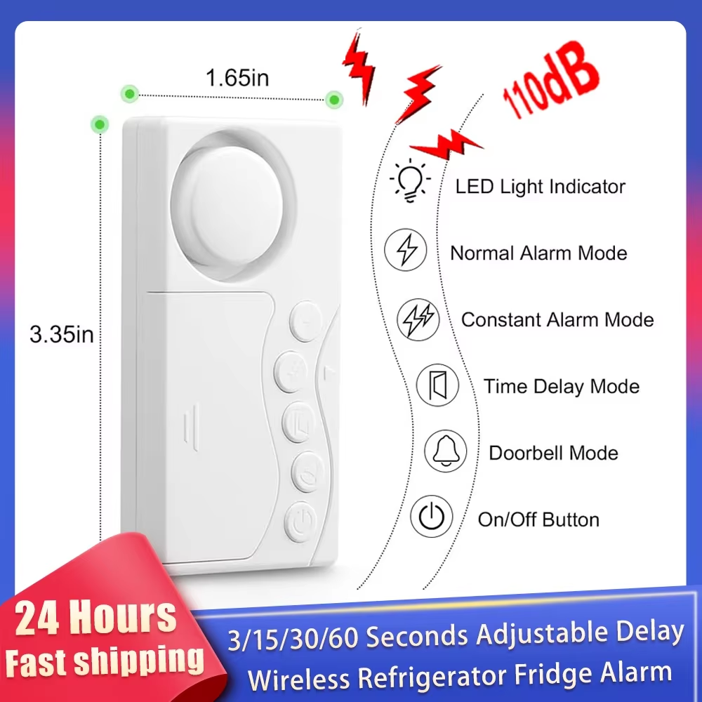 New Freezer Door Alarm with De - Door Window Sensor บทวิจารณ์และราคา