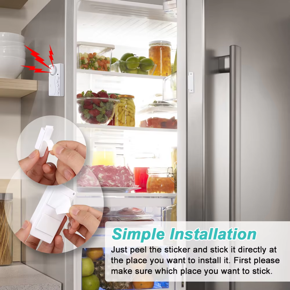 New Freezer Door Alarm with De - Door Window Sensor บทวิจารณ์และราคา