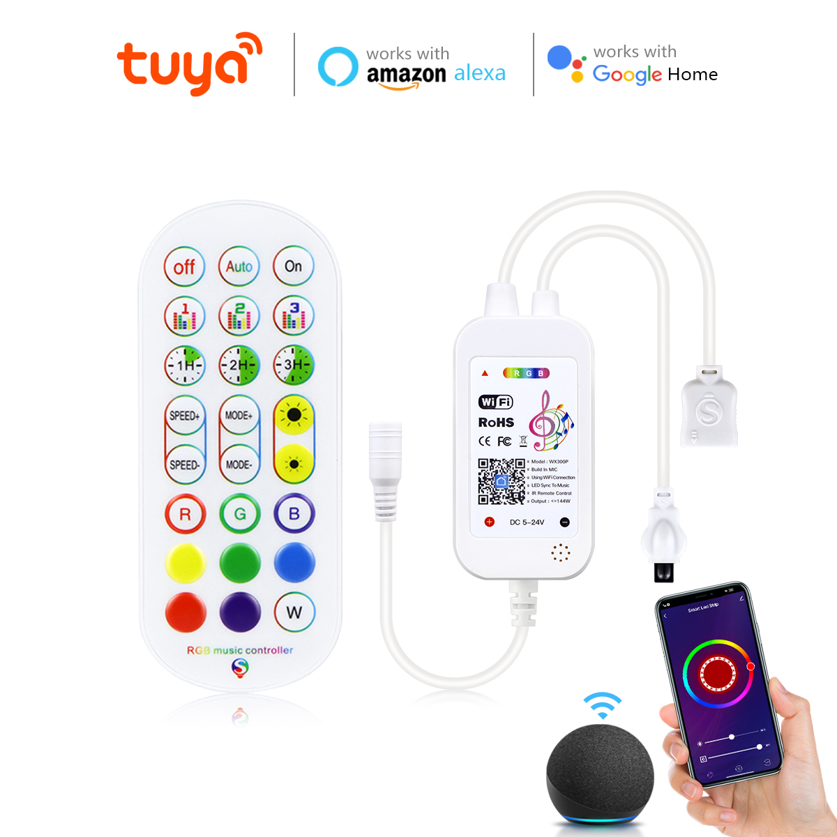 DC 12V Tuya Smart Life WIFI Co - Smart Power Strip บทวิจารณ์และราคา