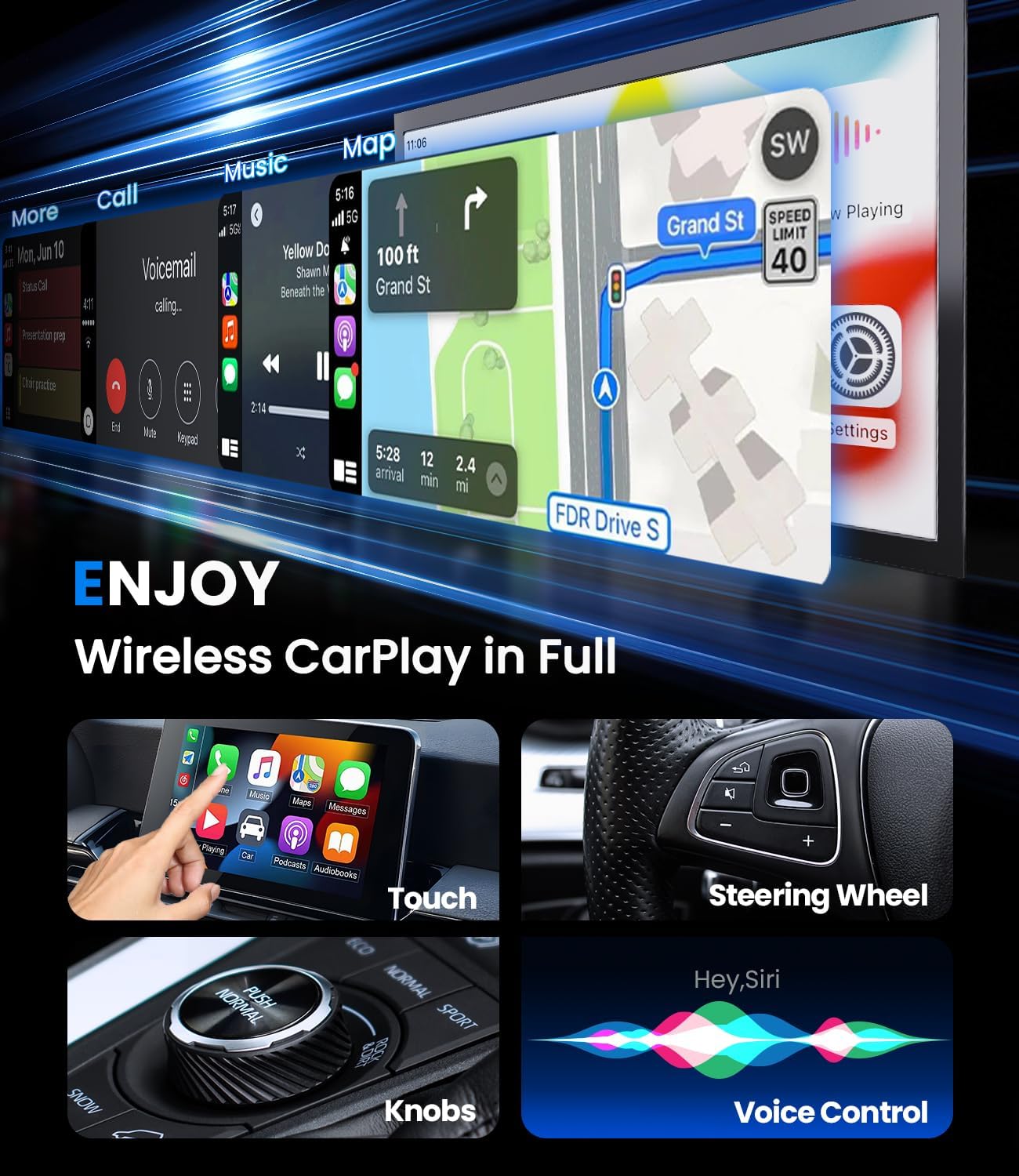 New Wireless CarPlay Android A - Smart Home Usb บทวิจารณ์และราคา