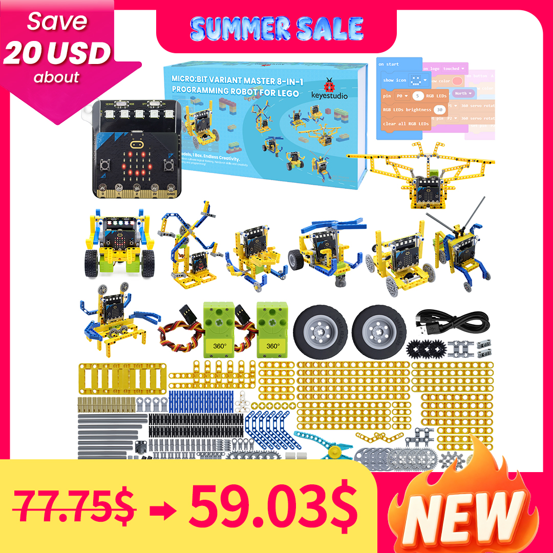 Keyestudio Micro:bit V2 Robot  - Smart Home Micro Bit บทวิจารณ์และราคา