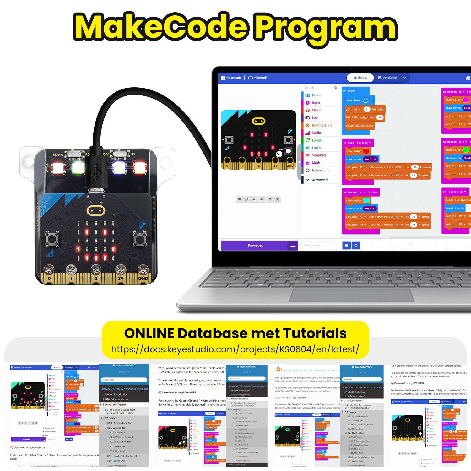 Keyestudio Micro:bit V2 Robot  - Smart Home Micro Bit บทวิจารณ์และราคา