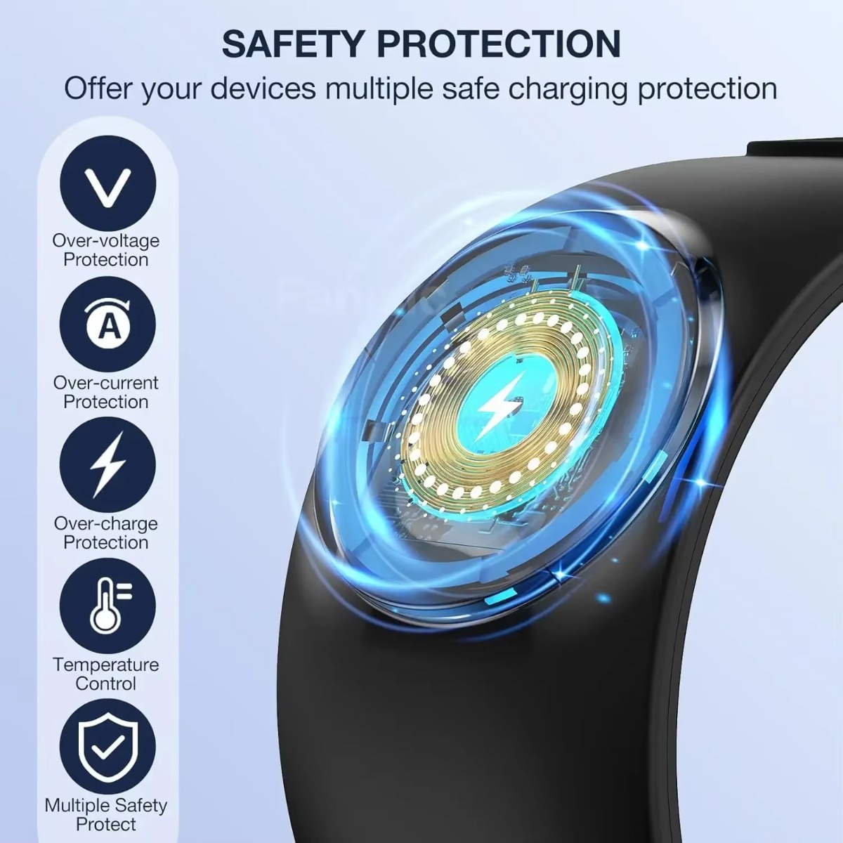 Magnetic Wireless Charger Touc - Smart Night Light บทวิจารณ์และราคา