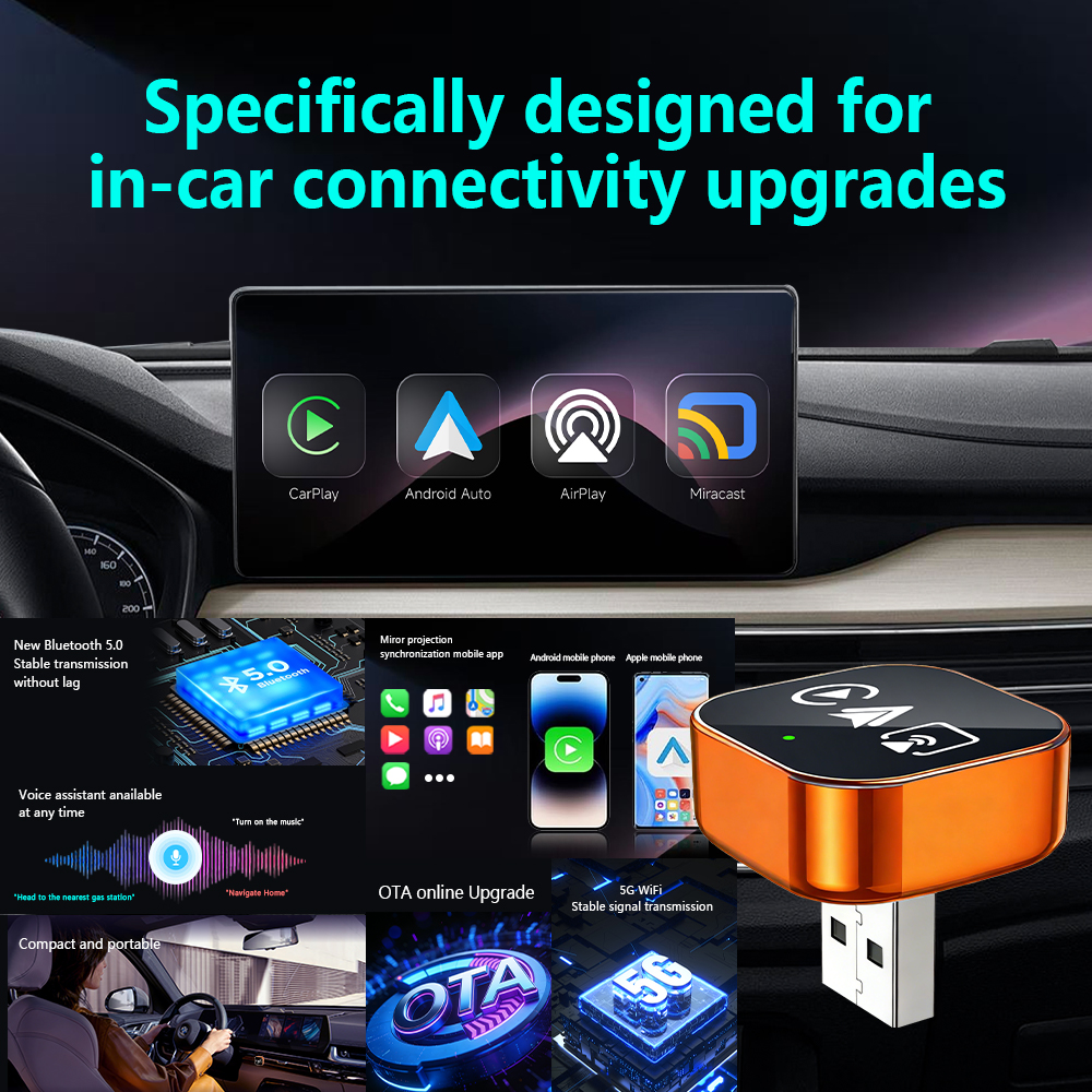 4in1 New Upgrade Carplay Adapt - Smart Home Usb บทวิจารณ์และราคา