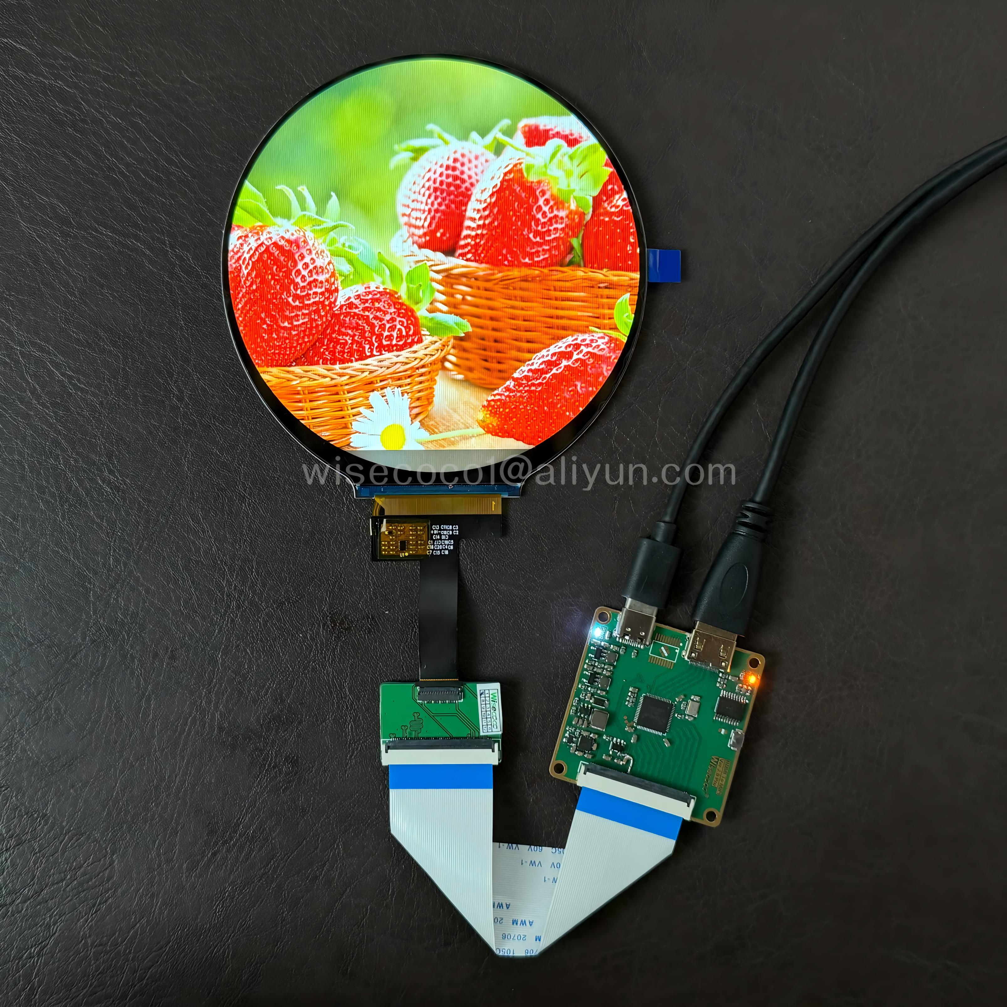 Wisecoco 4 Inch Round LCD Disp - Smart Home Raspberry Pi บทวิจารณ์และราคา