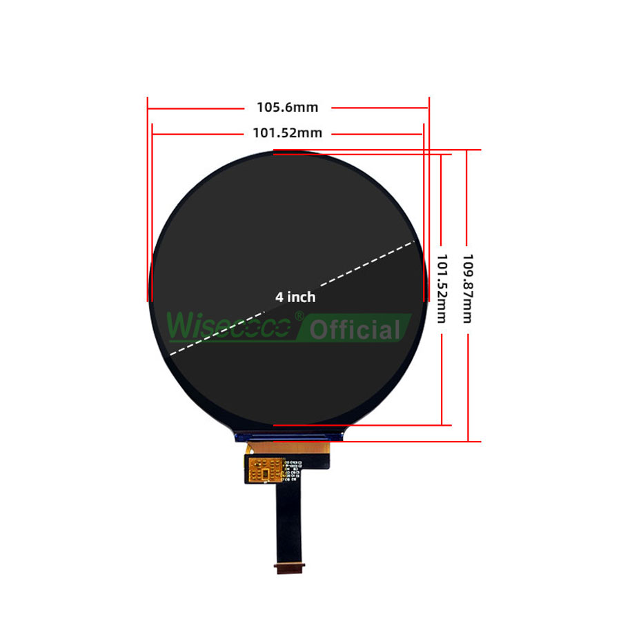 Wisecoco 4 Inch Round LCD Disp - Smart Home Raspberry Pi บทวิจารณ์และราคา