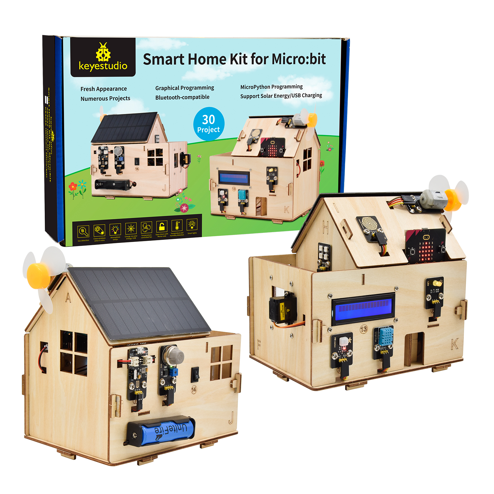 Kidsbits Keyestudio Microbit V - Smart Home Micro Bit บทวิจารณ์และราคา