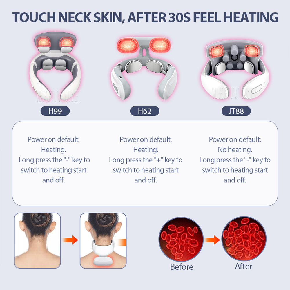 TENS Pulse Back Neck Massage W - Smart Home Solution บทวิจารณ์และราคา