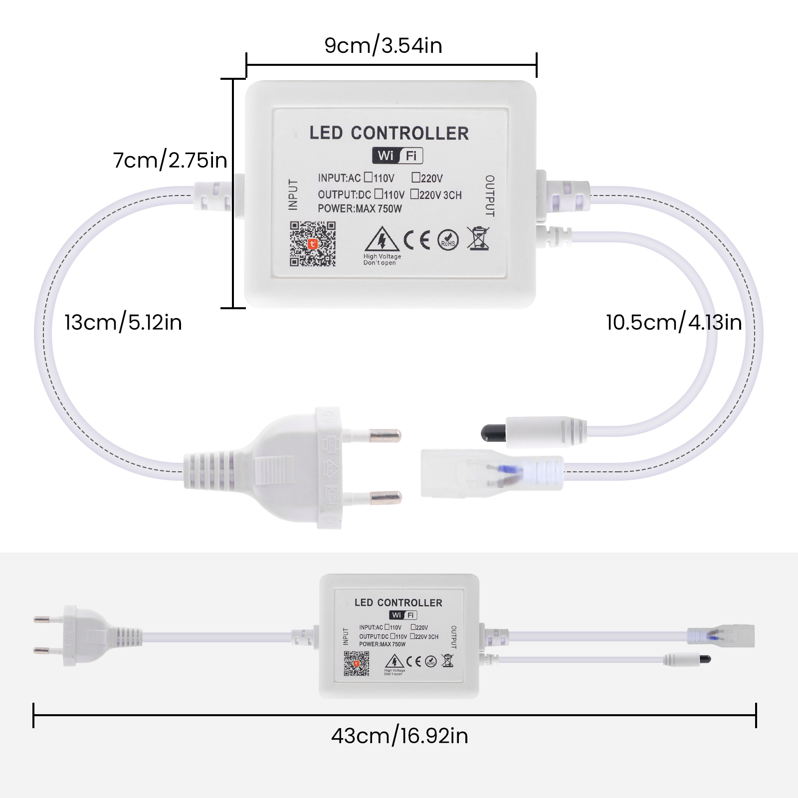 Tuya WIFI LED Dimmer for 10mm  - Smart Power Strip บทวิจารณ์และราคา