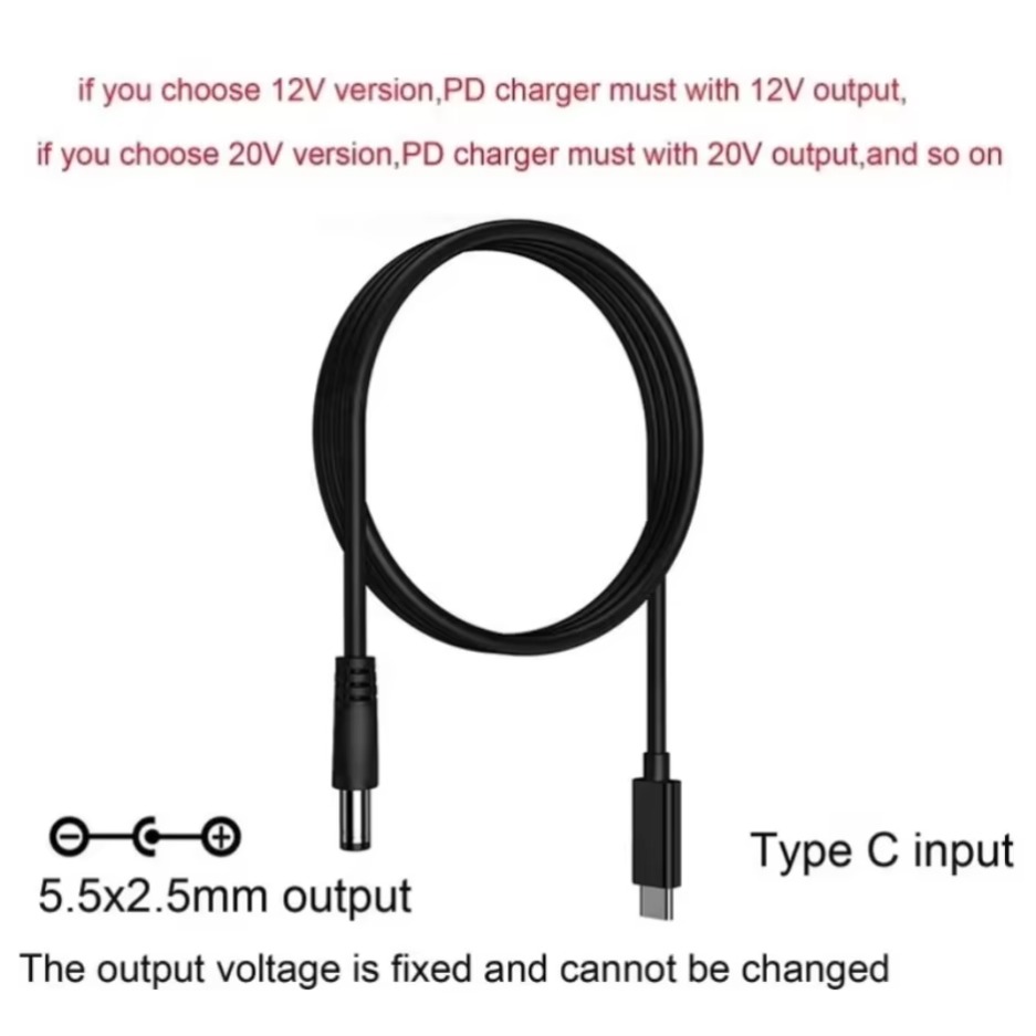 New DC To Type C USB PD 9V 12V - Smart Power Strip บทวิจารณ์และราคา