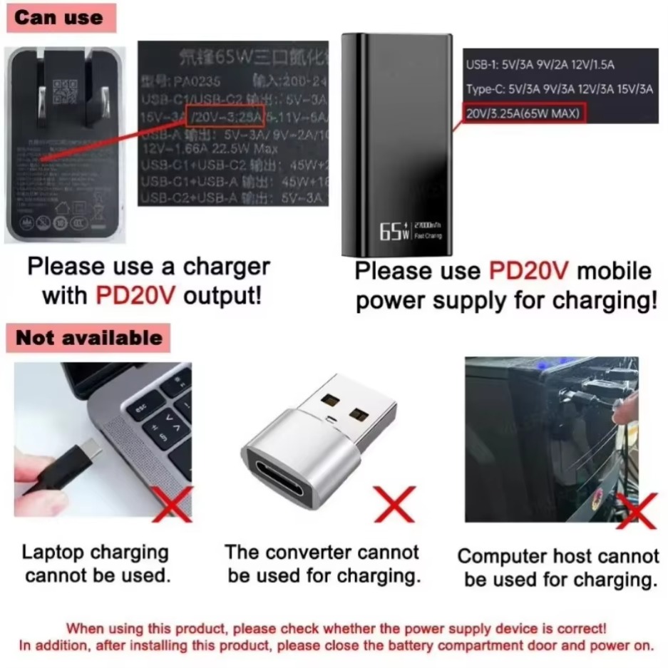 New DC To Type C USB PD 9V 12V - Smart Power Strip บทวิจารณ์และราคา