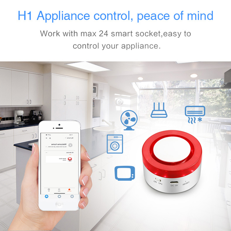 WIFI Wireless Security Alarm S - Smart Home Demo Kit บทวิจารณ์และราคา
