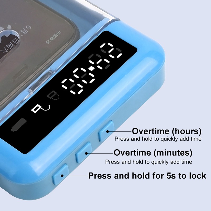 Smart Timer Phone Lock Box Tra - Smart Home Solution บทวิจารณ์และราคา
