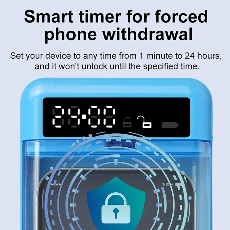 Smart Timer Phone Lock Box Tra - Smart Home Solution บทวิจารณ์และราคา