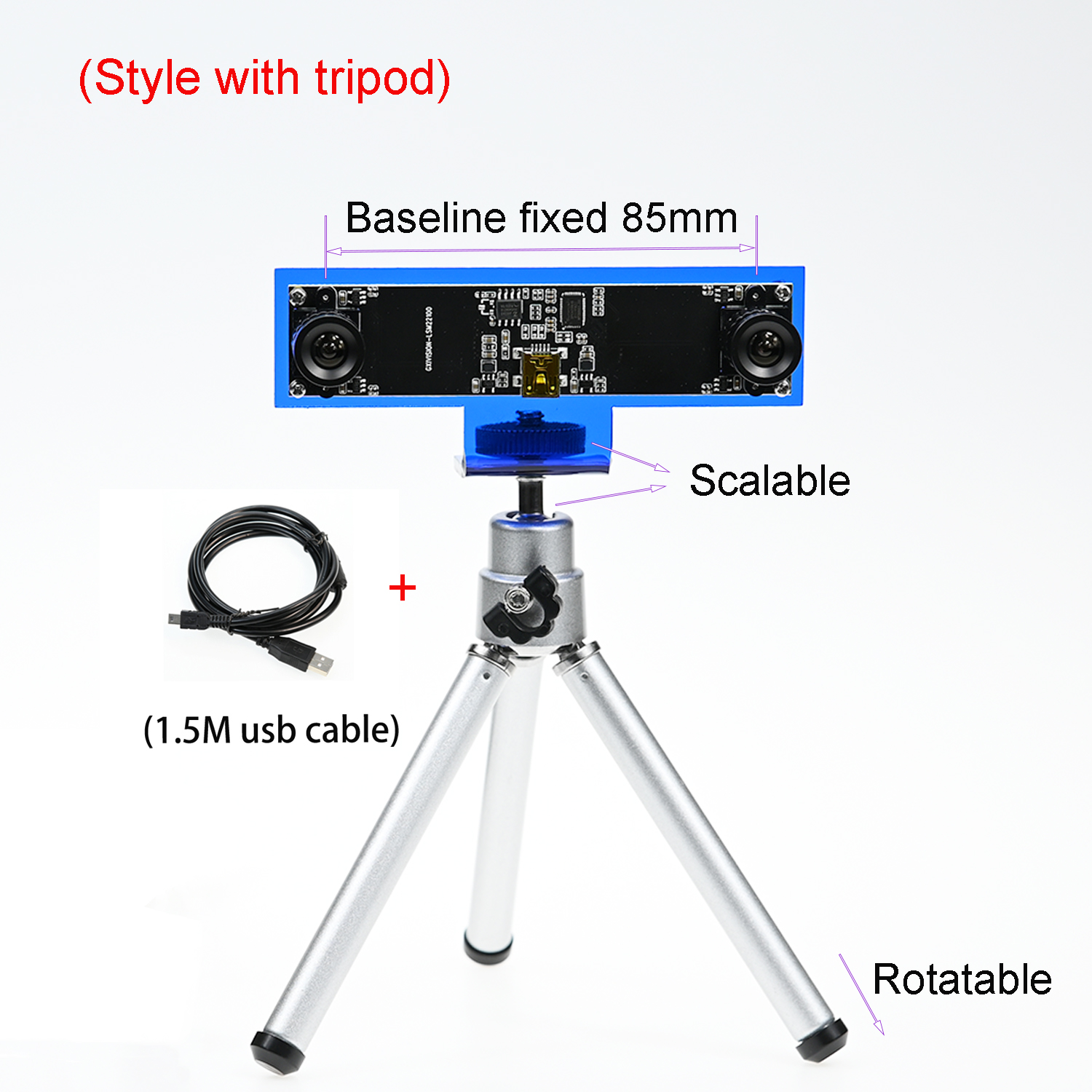3D Stereo VR Camera Module Syn - Smart Home Raspberry Pi บทวิจารณ์และราคา