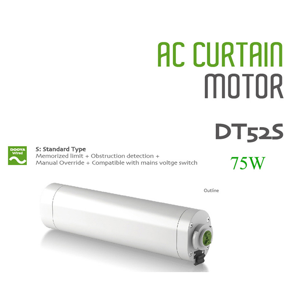 Dooya DT52S Electric Curtain M - Smart Home Fibaro บทวิจารณ์และราคา