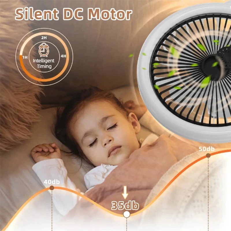 Rotatable 3in1 Ceiling Fan Lig - Smart Home Ventilation System บทวิจารณ์และราคา