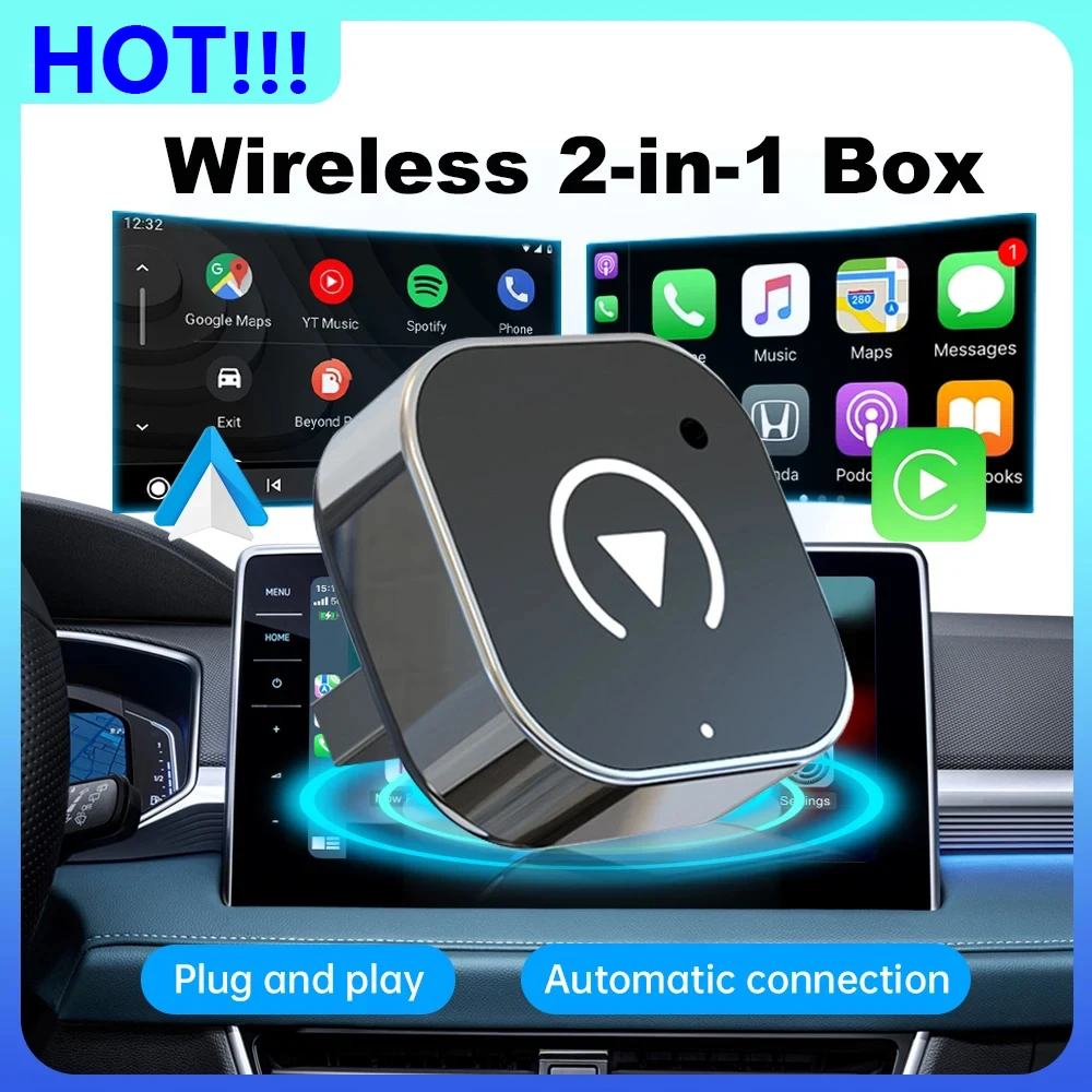 New Wireless CarPlay Android A - Smart Home Usb บทวิจารณ์และราคา