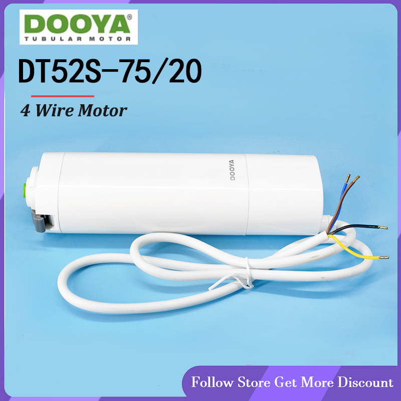 Dooya DT52S 75W Electric Curta - Smart Home Fibaro บทวิจารณ์และราคา