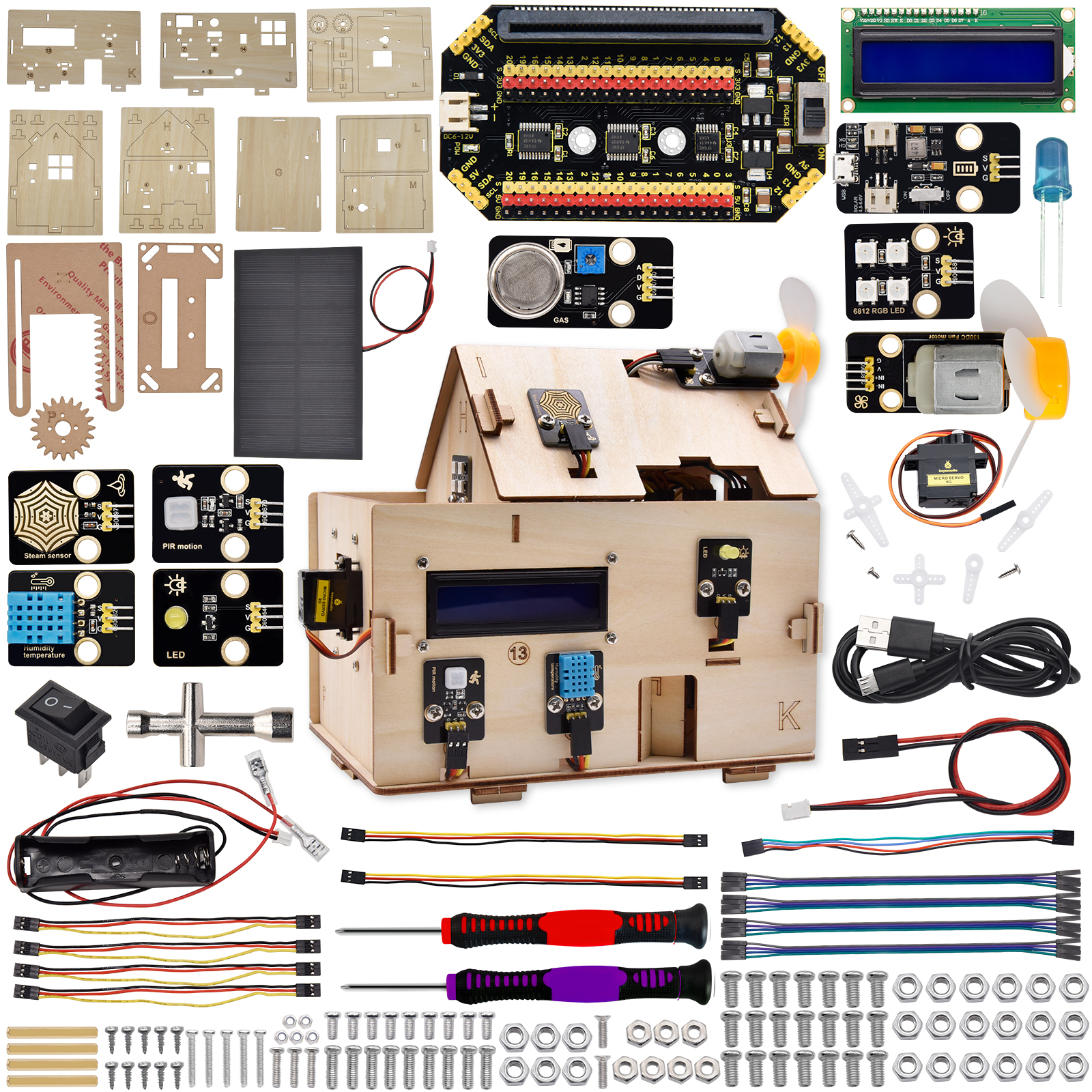 Keyestudio STEM Microbit V2 Sm - Smart Home Micro Bit บทวิจารณ์และราคา