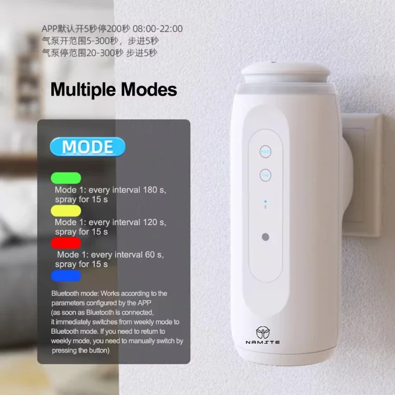 NAMSTE Portable Smart Diffuser - Smart Night Light บทวิจารณ์และราคา