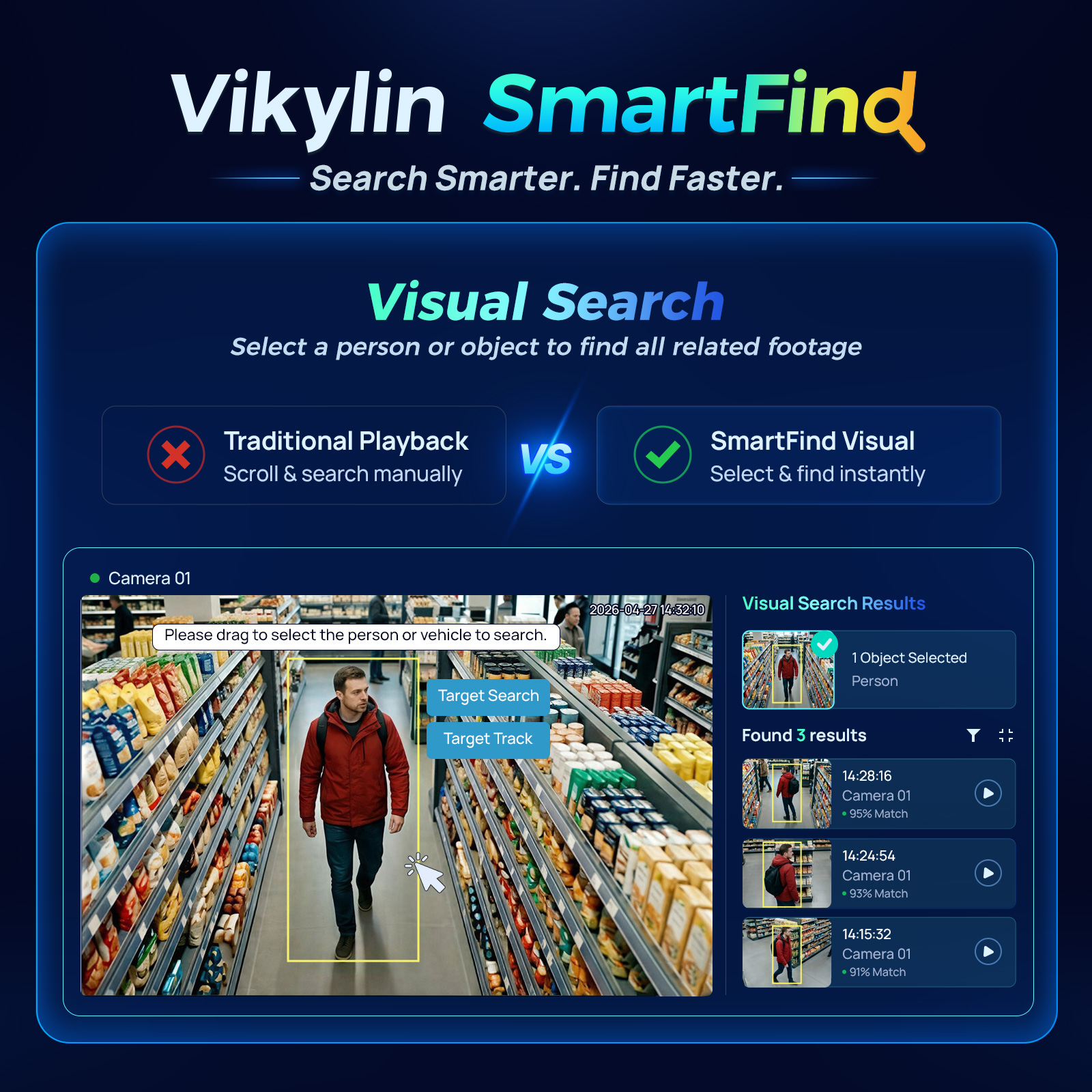 Vikylin 4K NVR UP to 12MP 8CH  - Smart Home Security System บทวิจารณ์และราคา