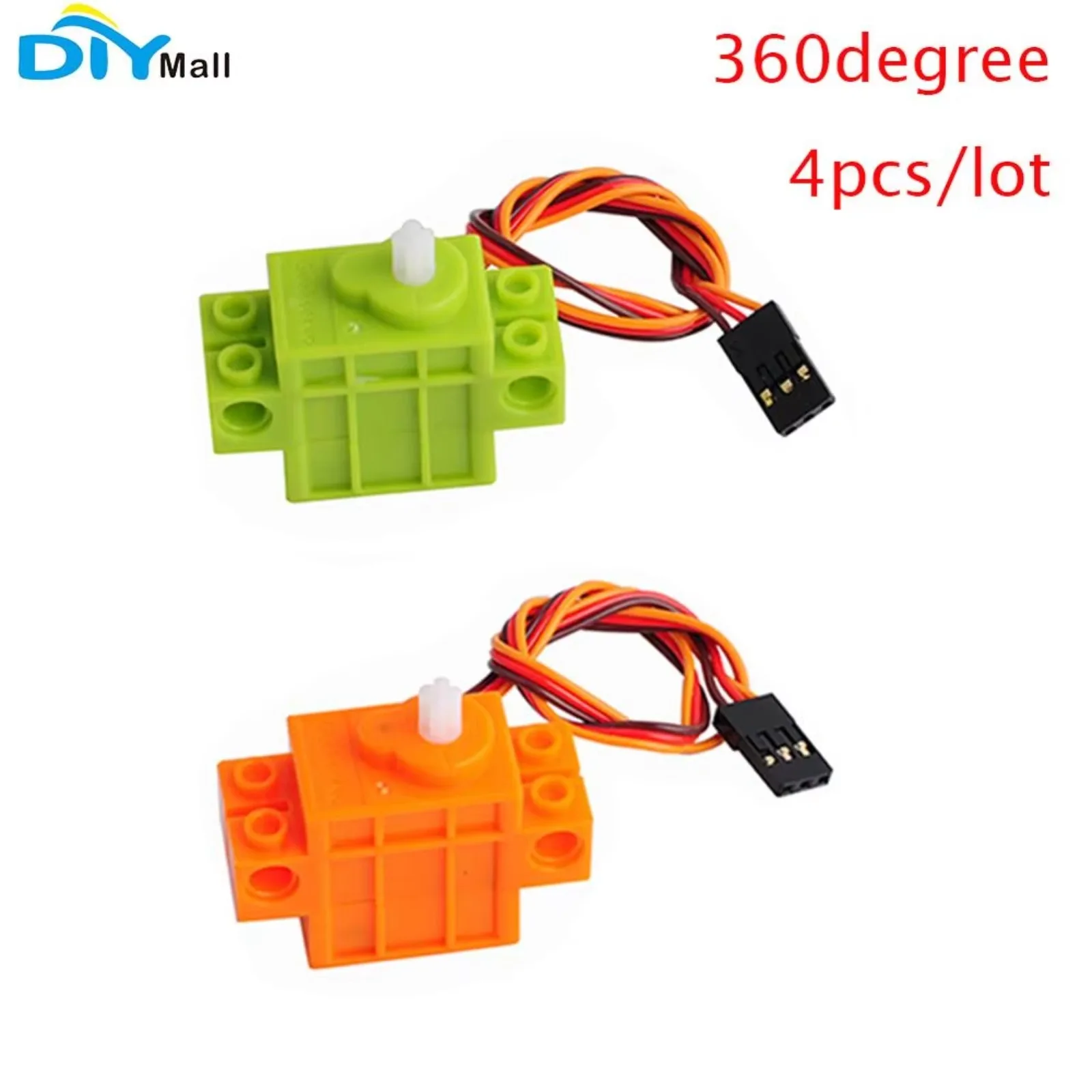 4pcs Geekservo 360 Degree Cont - Smart Home Micro Bit บทวิจารณ์และราคา