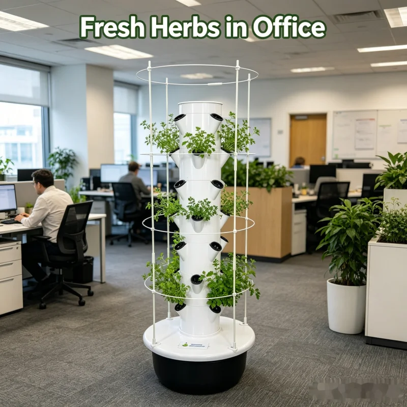 Smart Vertical Hydroponic Towe - Smart Home Kits บทวิจารณ์และราคา