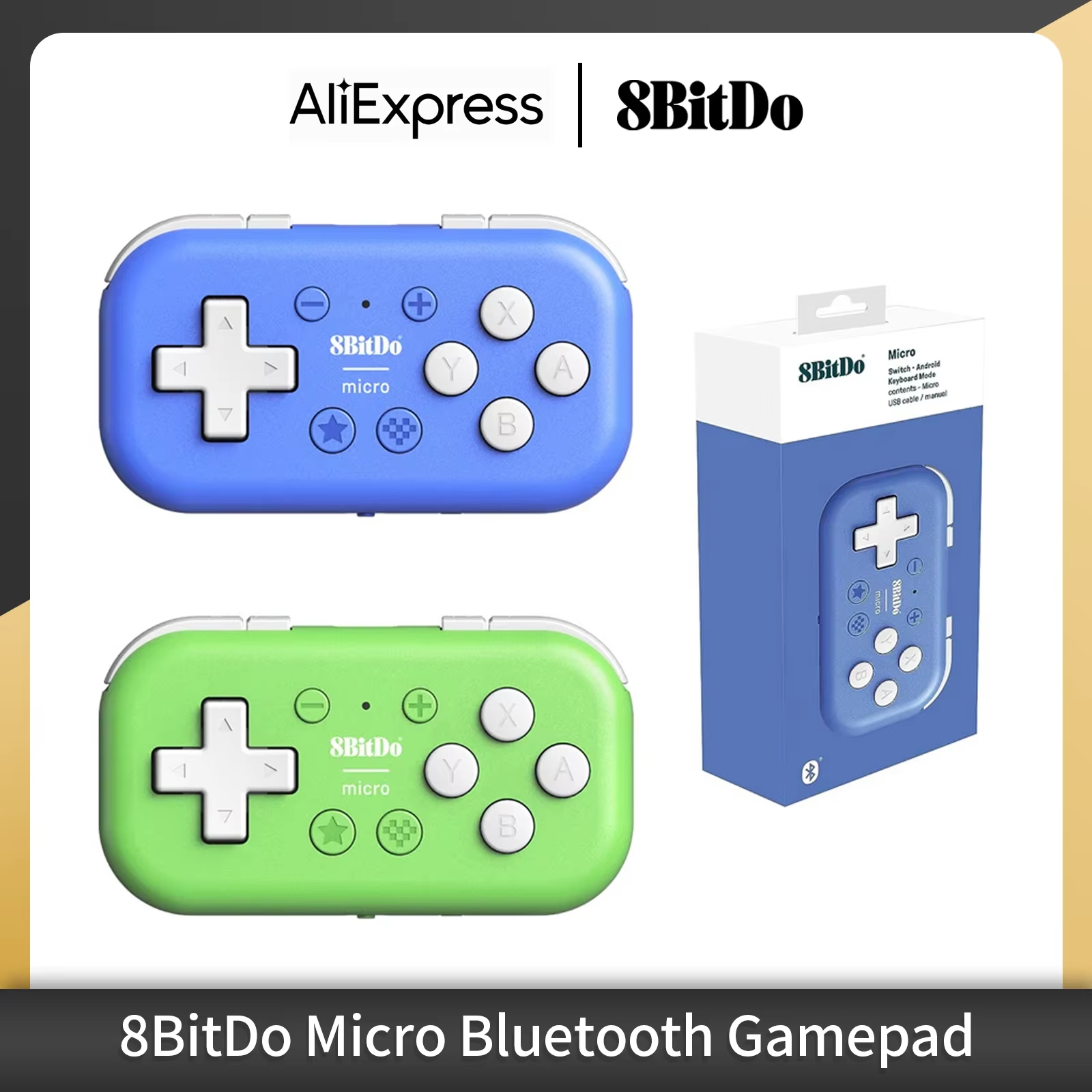 8Bitdo Micro Bluetooth Gamepad - Smart Home Raspberry Pi บทวิจารณ์และราคา