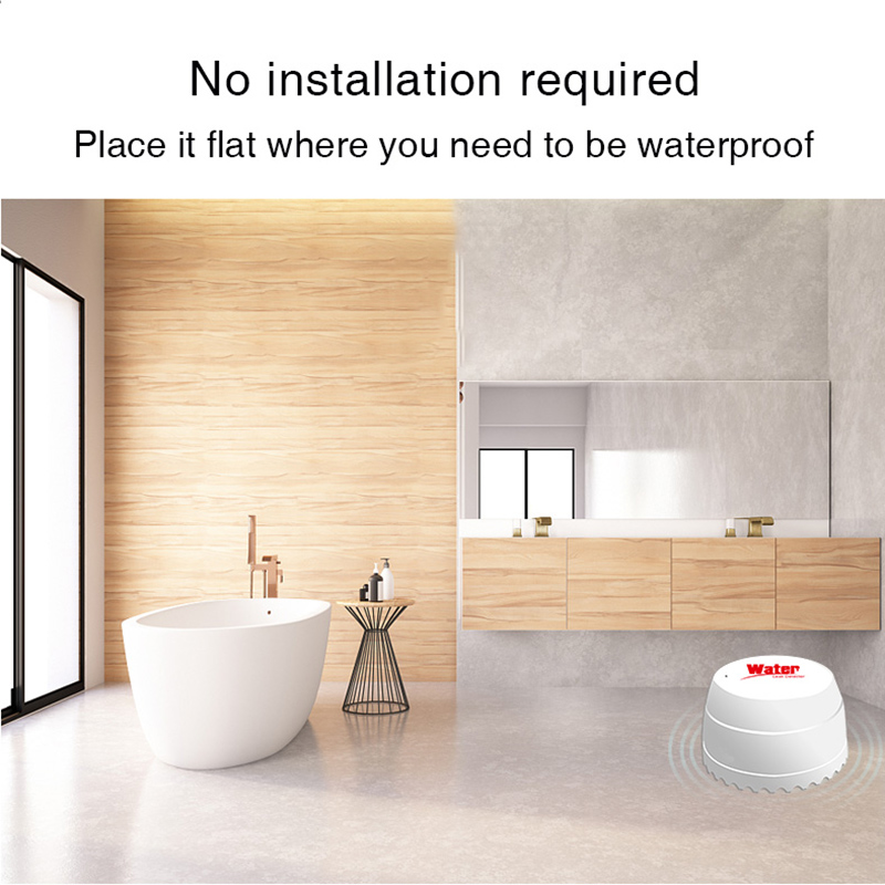 Tuya WiFi Water Leakage Sensor - Smart Home Security System บทวิจารณ์และราคา