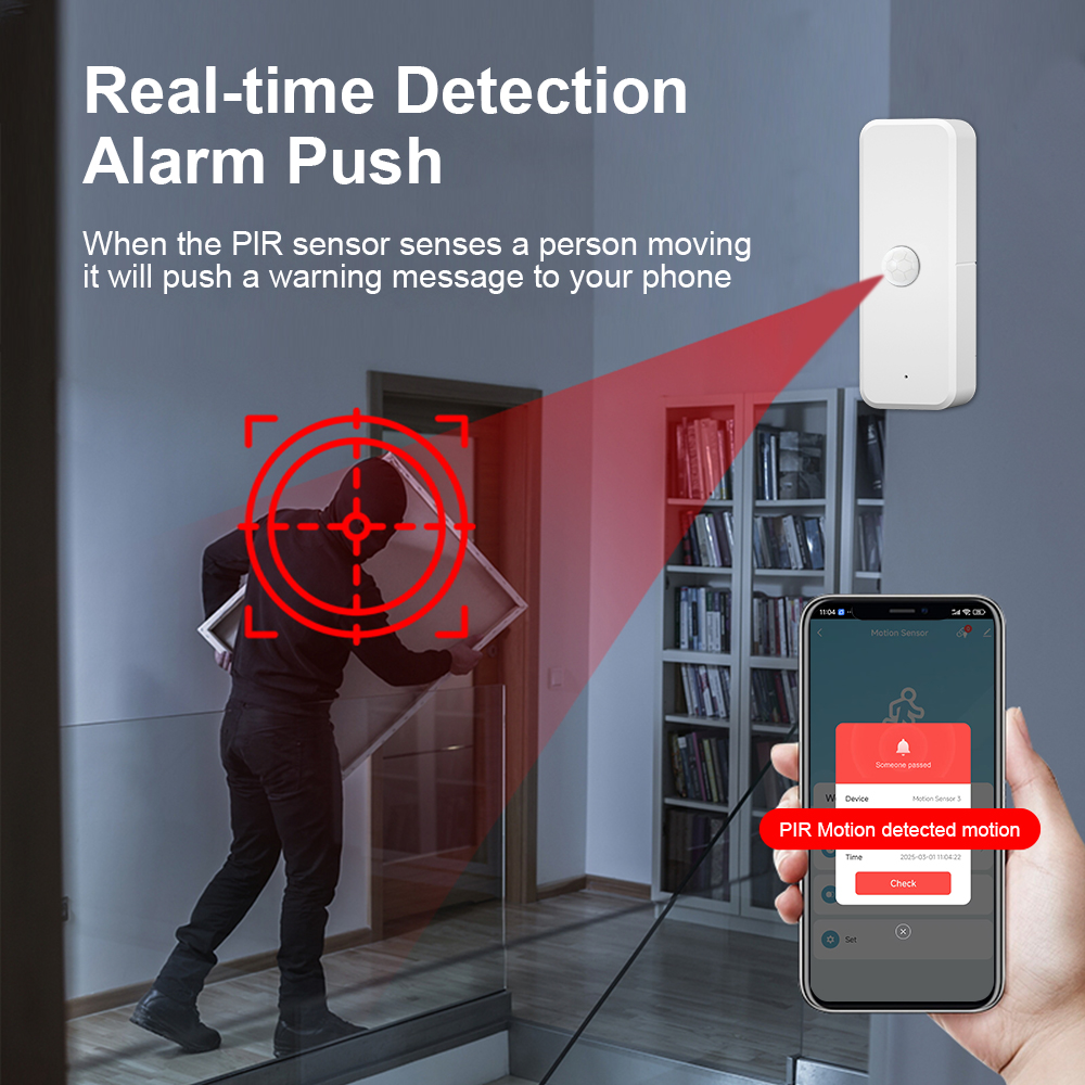 New Tuya WiFi PIR Motion Detec - Smart Home Solution บทวิจารณ์และราคา