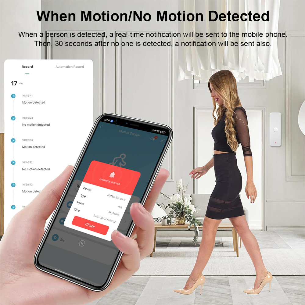 New Tuya WiFi PIR Motion Detec - Smart Home Solution บทวิจารณ์และราคา