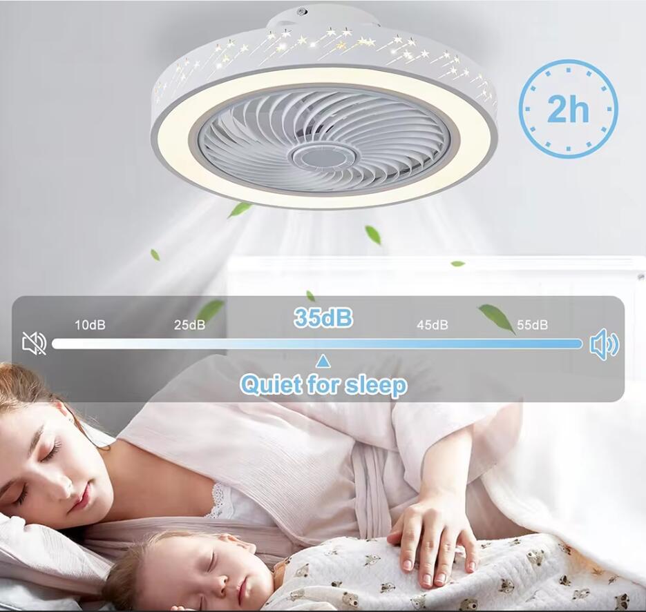 46CM Smart App Ceiling Fan wit - Smart Home Ventilation System บทวิจารณ์และราคา