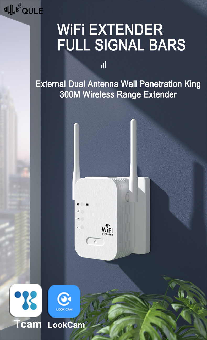 EU-Certified 300Mbps WiFi Repe - Smart Home Kits บทวิจารณ์และราคา