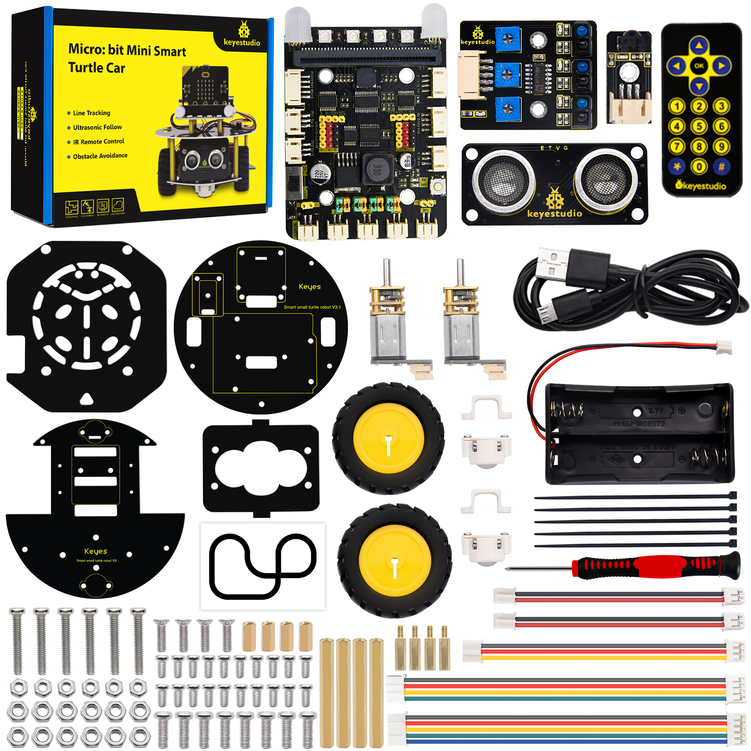 Keyestudio Micro:Bit V2 Robot  - Smart Home Micro Bit บทวิจารณ์และราคา