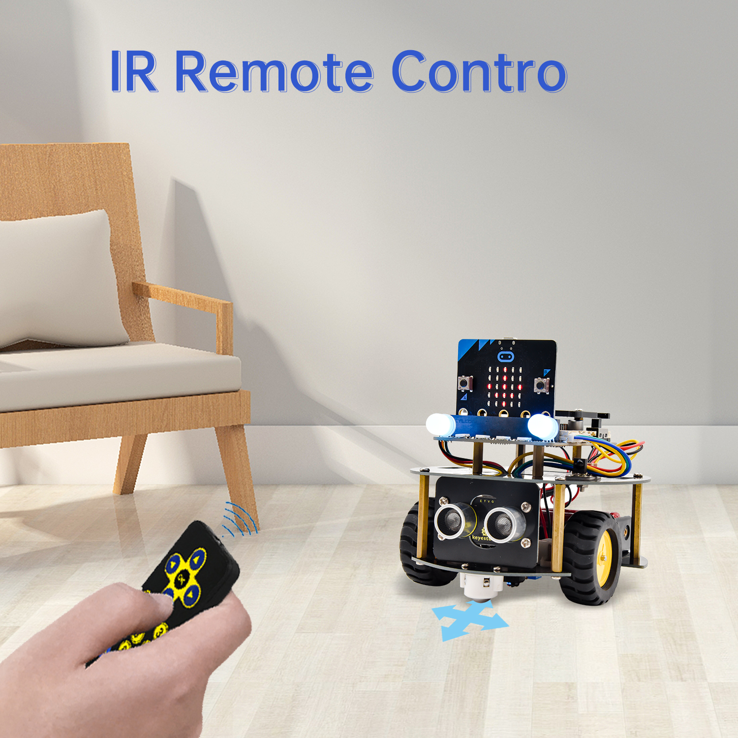 Keyestudio Micro:Bit V2 Robot  - Smart Home Micro Bit บทวิจารณ์และราคา