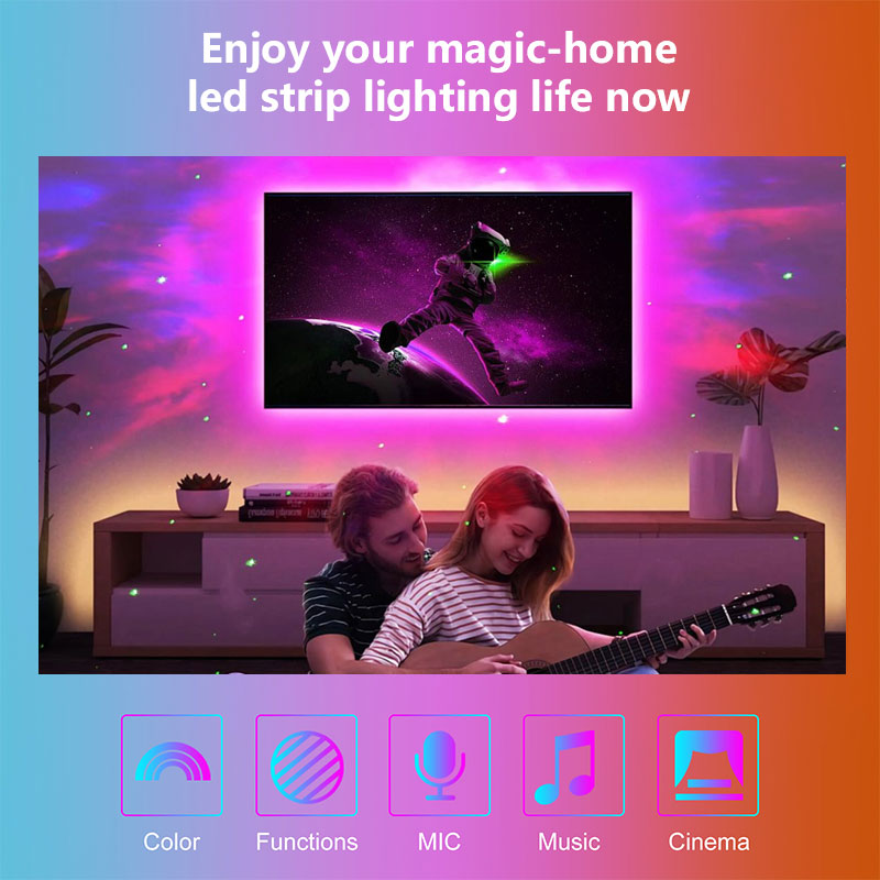 STTL Smart RGB LED TV Strip 2. - Smart Power Strip บทวิจารณ์และราคา