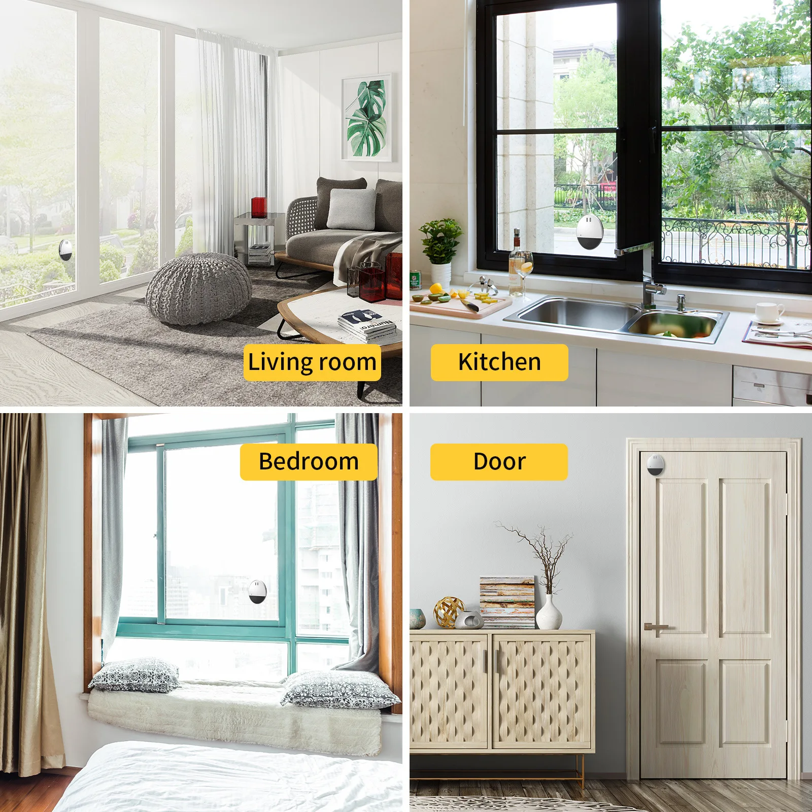 Travel Vibration Door Window A - Door Window Sensor บทวิจารณ์และราคา