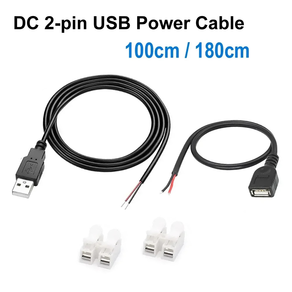 DC 2-pin USB Power Cable USB M - Smart Power Strip บทวิจารณ์และราคา