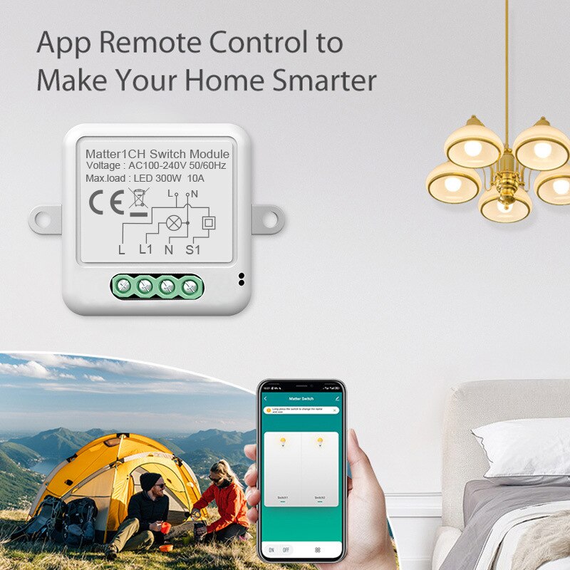 Smart Matter WiFi 1 CH Swtich  - Smart Home Demo Kit บทวิจารณ์และราคา