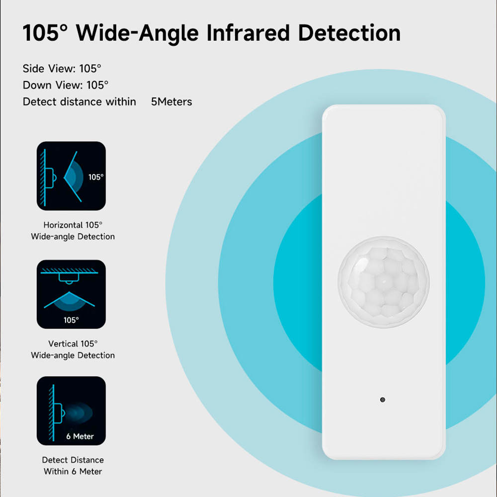 WiFi Smart PIR Motion Sensor T - Smart Home Security System บทวิจารณ์และราคา