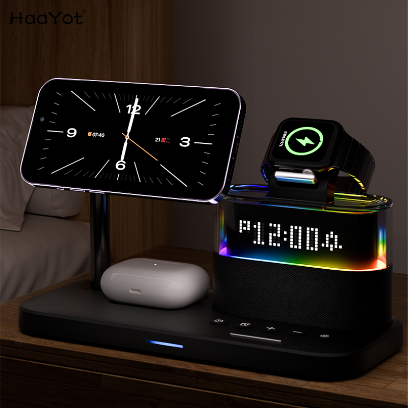 New 5 In 1 Wireless Charger St - Smart Night Light บทวิจารณ์และราคา