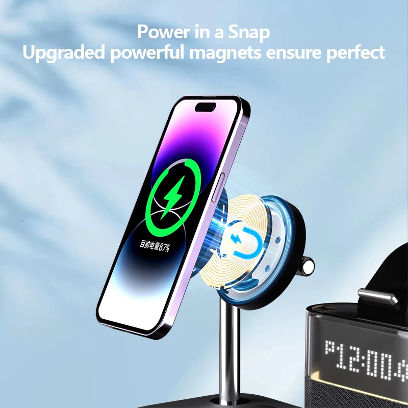 New 5 In 1 Wireless Charger St - Smart Night Light บทวิจารณ์และราคา
