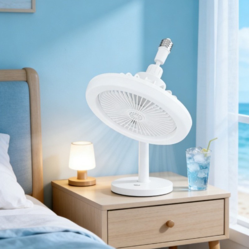 Modern Small Ceiling Fan Light - Smart Home Ventilation System บทวิจารณ์และราคา