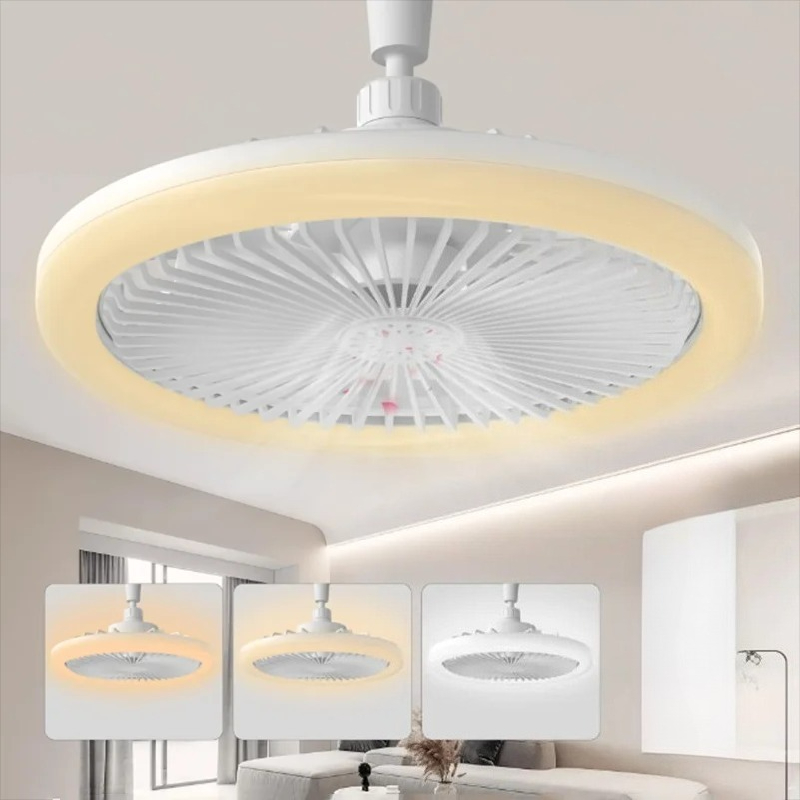 Modern Small Ceiling Fan Light - Smart Home Ventilation System บทวิจารณ์และราคา