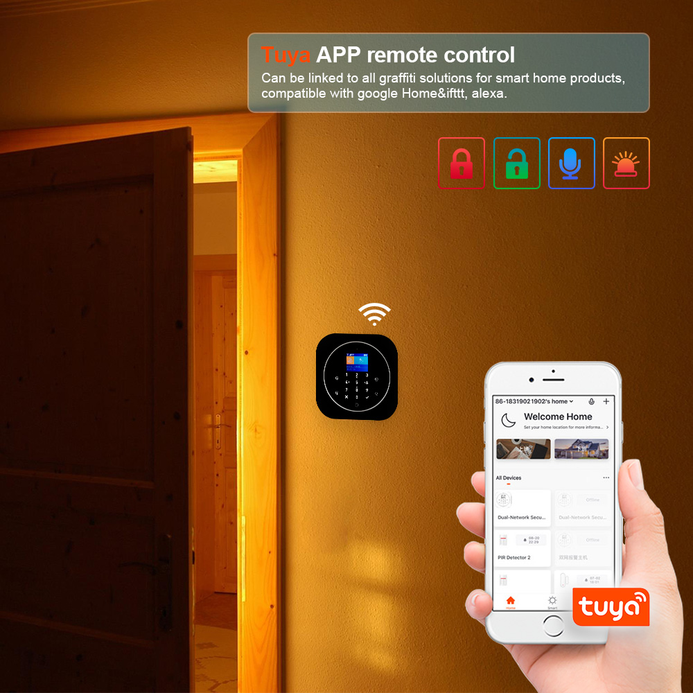 KERUI G12 Wireless Tuya Home A - Smart Home Demo Kit บทวิจารณ์และราคา