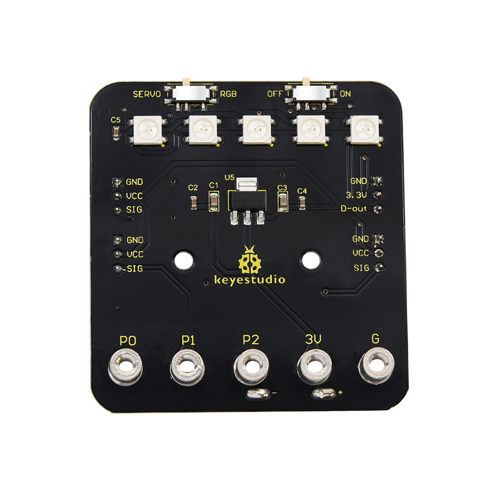 Keyestudio Micro bit Mini Serv - Smart Home Micro Bit บทวิจารณ์และราคา