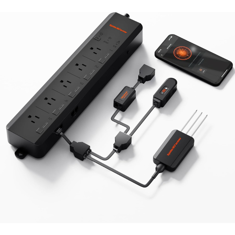 Spider Farmer 5 AC Smart APP-B - Smart Power Strip บทวิจารณ์และราคา