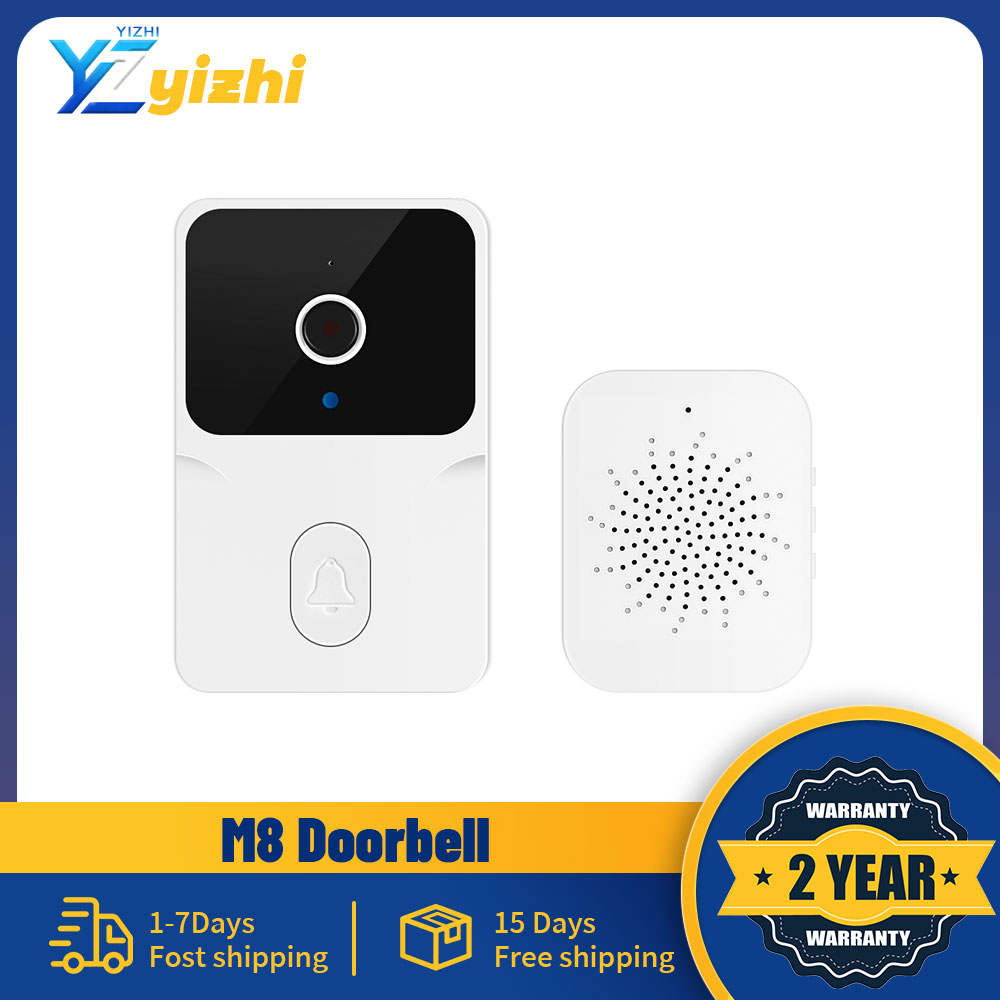 M8 Wireless Smart Video Doorbe - Smart Home Cctv บทวิจารณ์และราคา