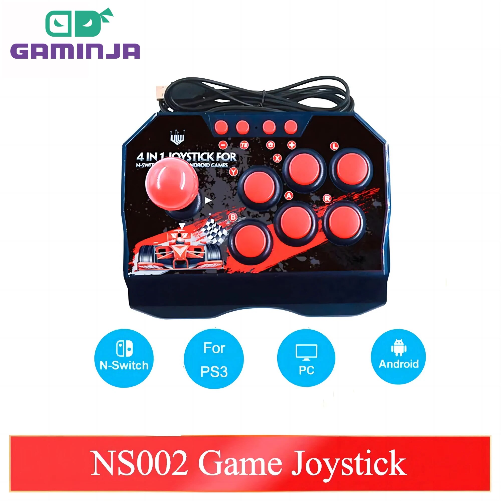 GAMINJA NS002 4 In 1 Retro Arc - Smart Home Raspberry Pi บทวิจารณ์และราคา